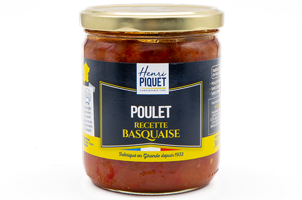 Poulet recette basquaise