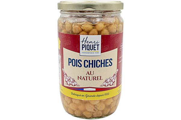 Pois chiches au naturel